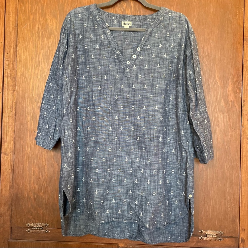 Anchor Print Tunic